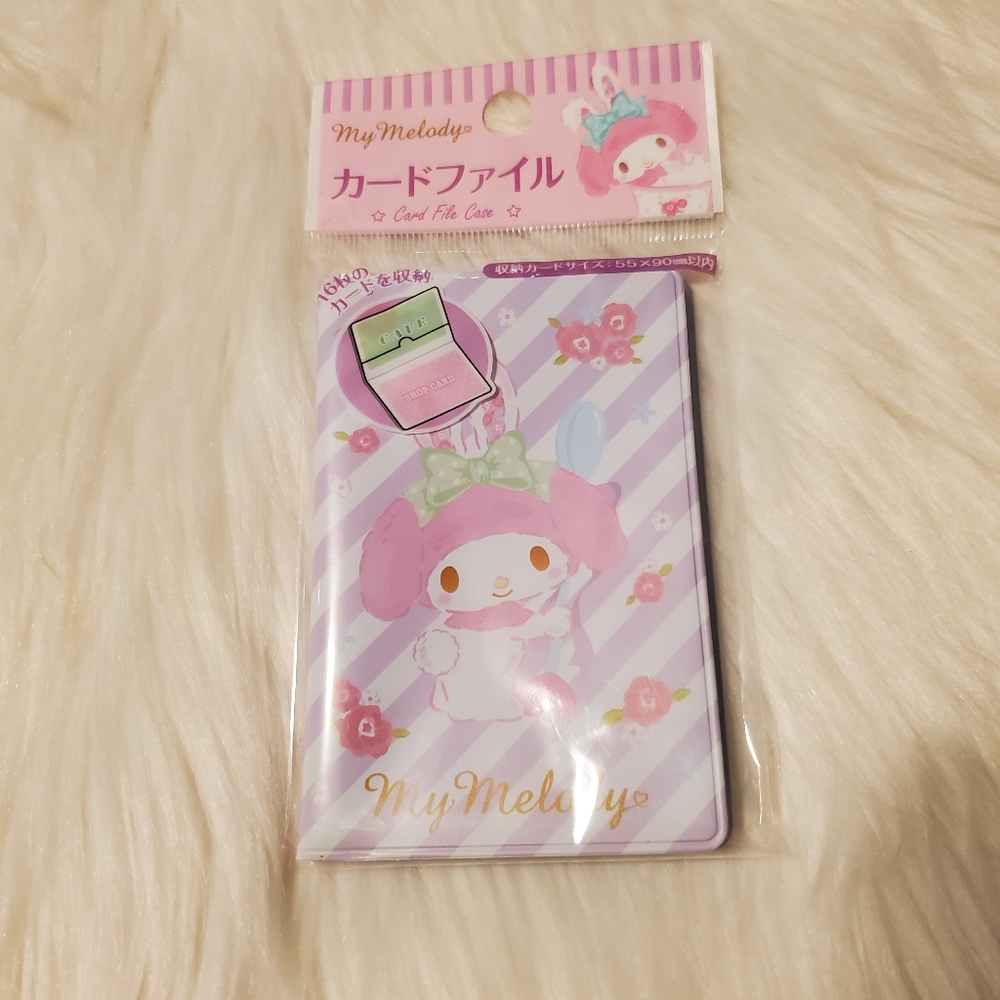 🌷3/$15 NEW Sanrio My Melody Business Card File Case